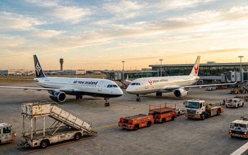 Air New Zealand and Japan Airlines Lead Tap-and-Go Boarding Revolution
