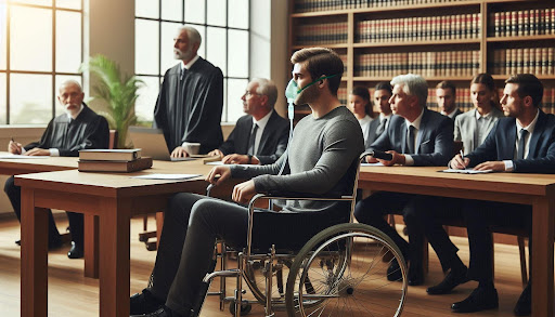 Wheelchair, Oxygen Mask and Courtroom Spectacle Marked Extradition Fight
