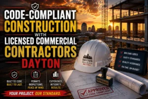 Code-Compliant Construction with Licensed Commercial Contractors Dayton