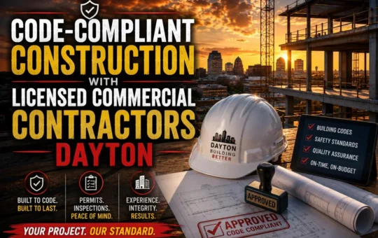 Code-Compliant Construction with Licensed Commercial Contractors Dayton